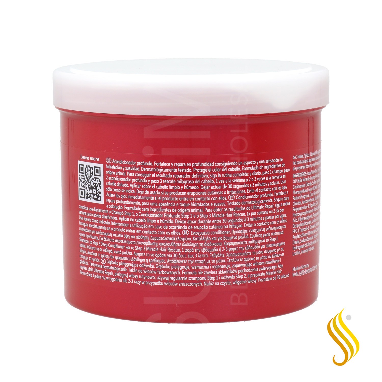 Wella Ultimate Repair Deep Conditioner Step 2 500 ml