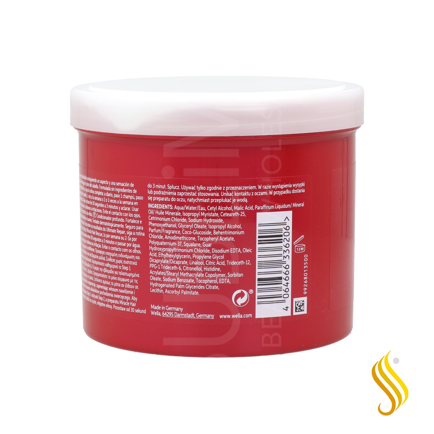 Wella Ultimate Repair Deep Conditioner Step 2 500 ml