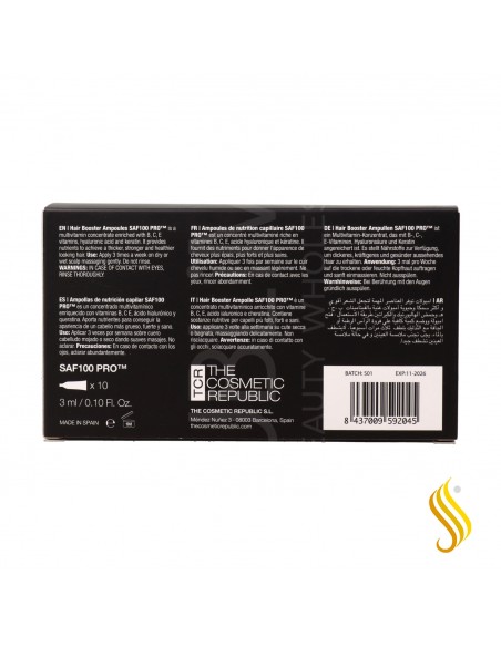 The Cosmetic Republic Saf100 Pro Bolhas (10x3 Ml)