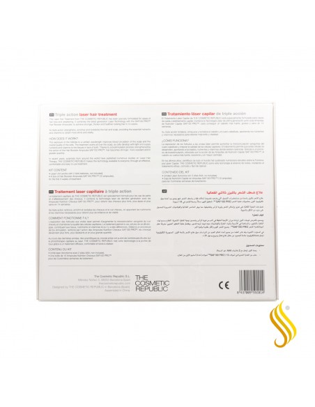 The Cosmetic Republic Laser Kit Personal (1Laser+ 4Infras)