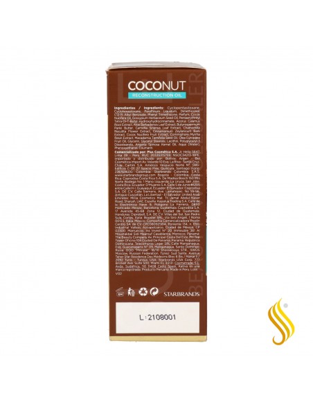Kativa Huile Capillaire Reconstruction à la Noix de Coco 60 ml