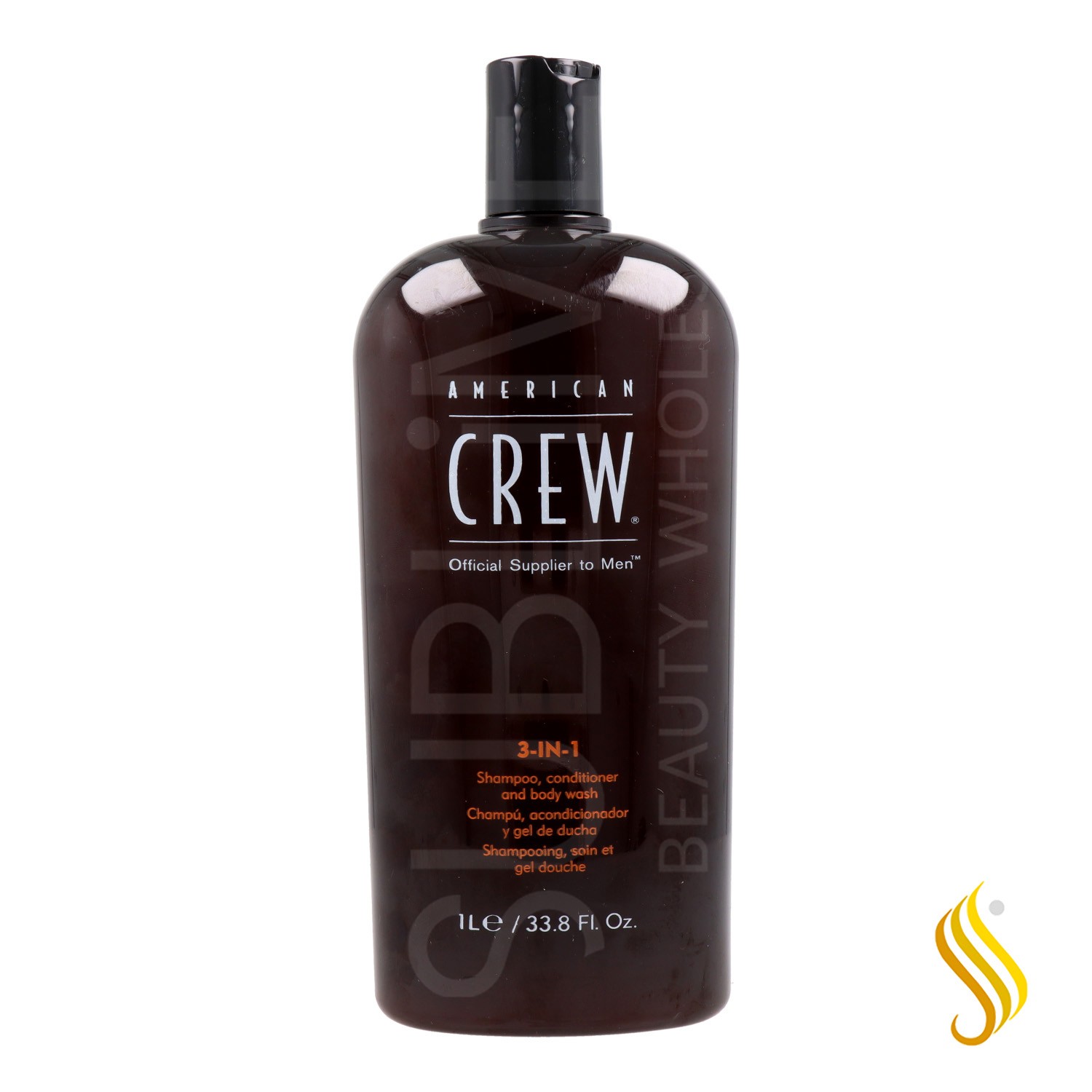 American Crew Shampoo Condicionador 3 em 1 e Sabonete Líquido 1000 ml