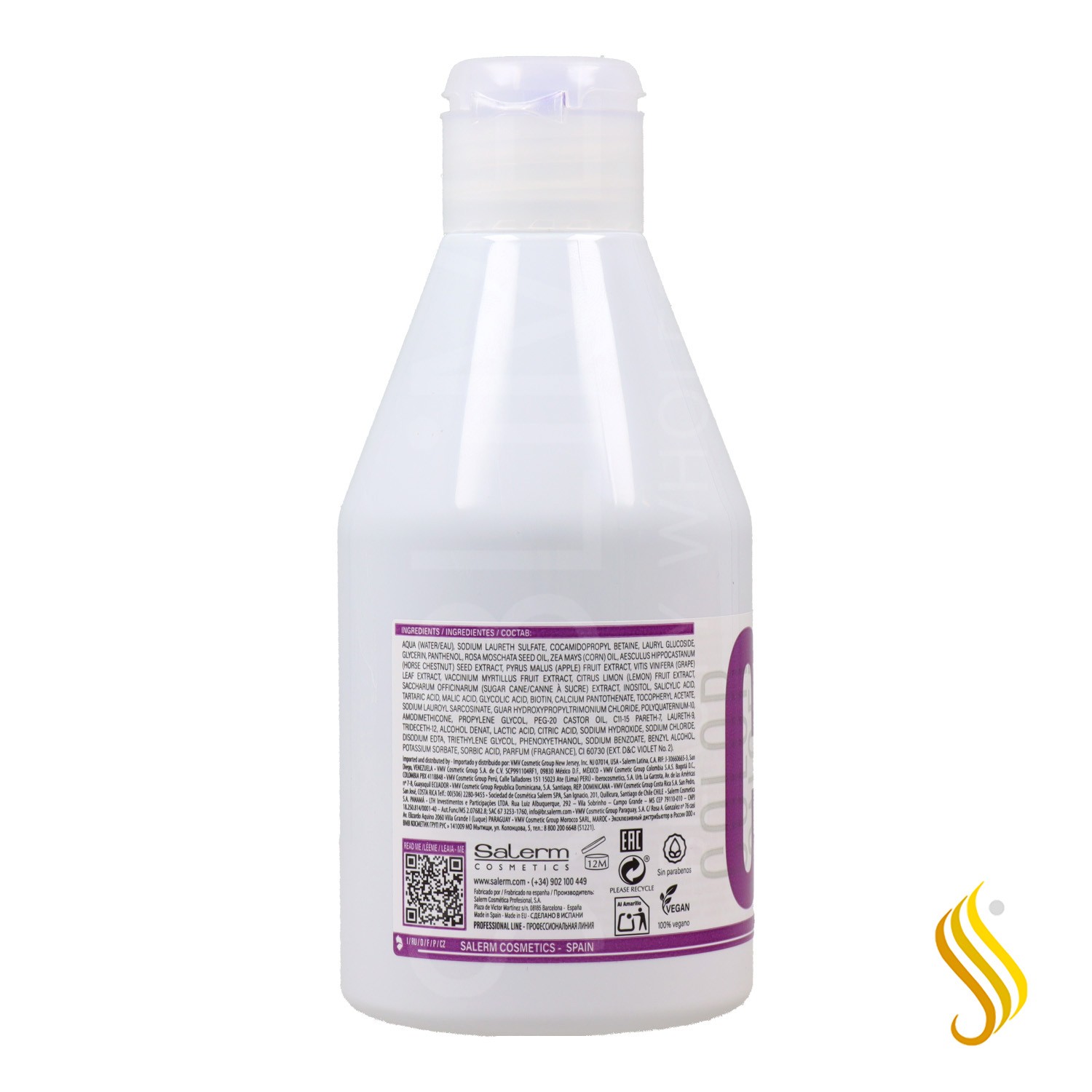 Salerm Multi Proteínas Cabellos Blancos Champú 300 ml