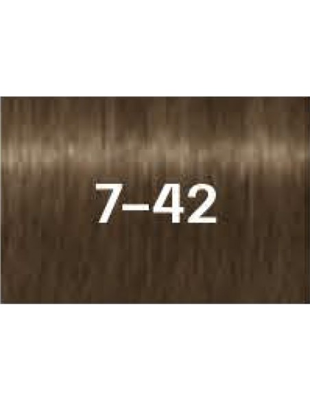 Schwarzkopf Igora Zero Amm 7-42 Blond Moyen Beige Fumé 60 ml