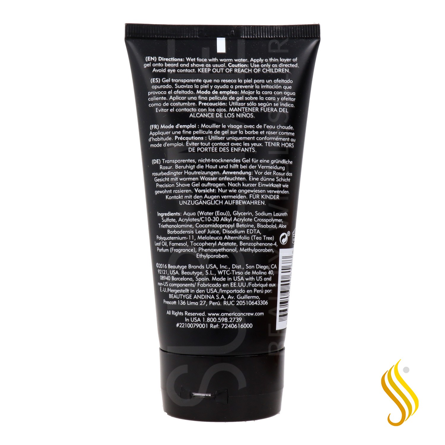 American Crew Precision Shave Gel 150 Ml