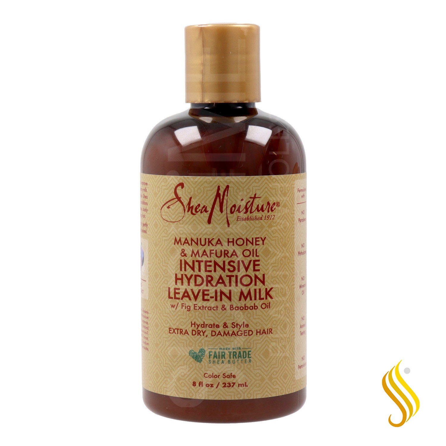 Shea Moisture Manuka Honey & Mafura Intensivo Hyd Leave-In Milk 237 ml.