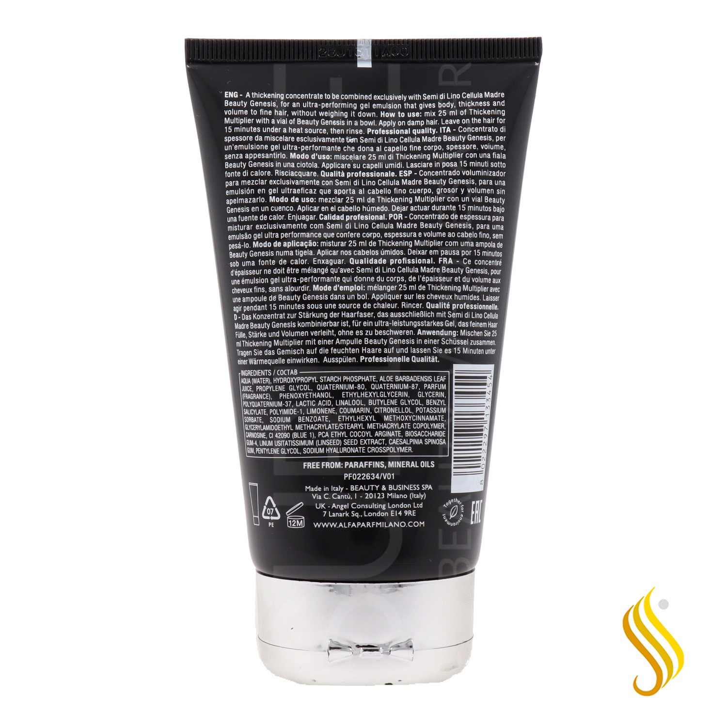 Alfaparf Semi di Lino Sublime Cellula Madre Thickening Multiplier 150 ml.