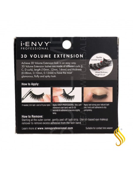 I Envy Strip Lash/Pestañas Banda 3D Volumen 03