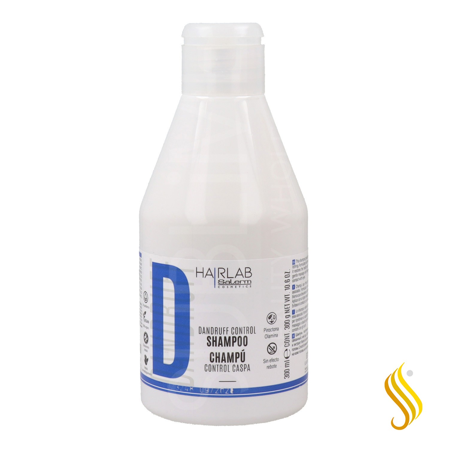 Salerm Hairlab Dandruff Control Caspa Champú 300 ml.
