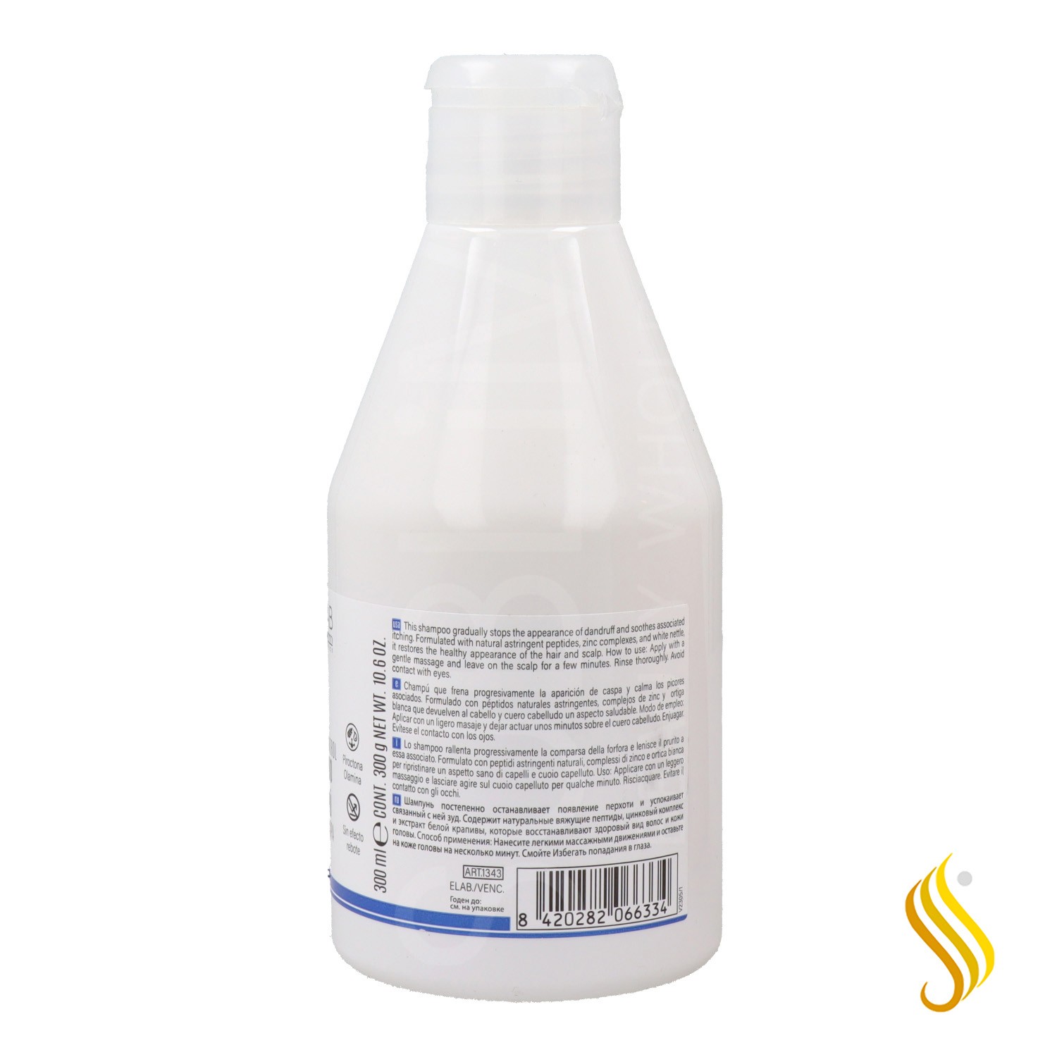 Salerm Hairlab Dandruff Control Caspa Champú 300 ml.