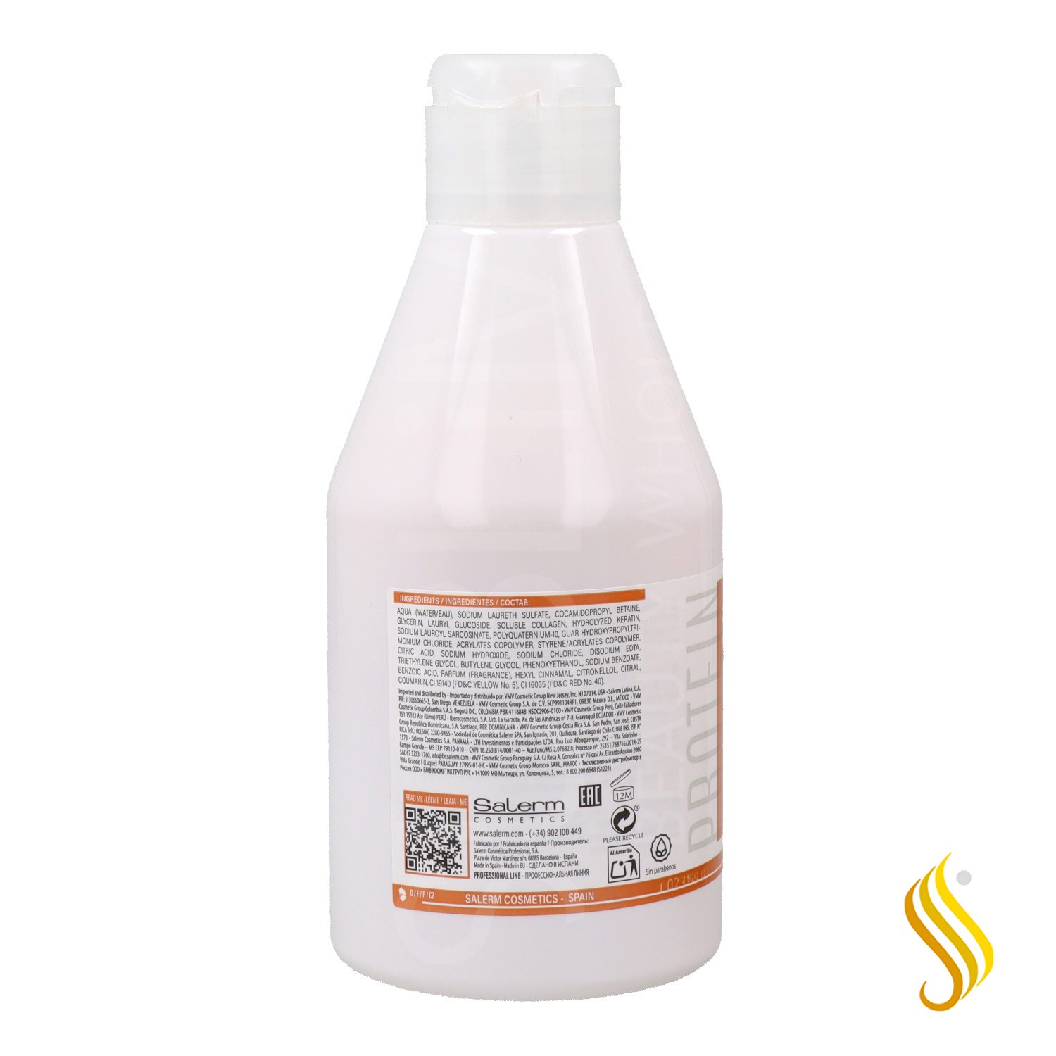 Salerm Hairlab Shampooing Multi Protéines 300 ml.