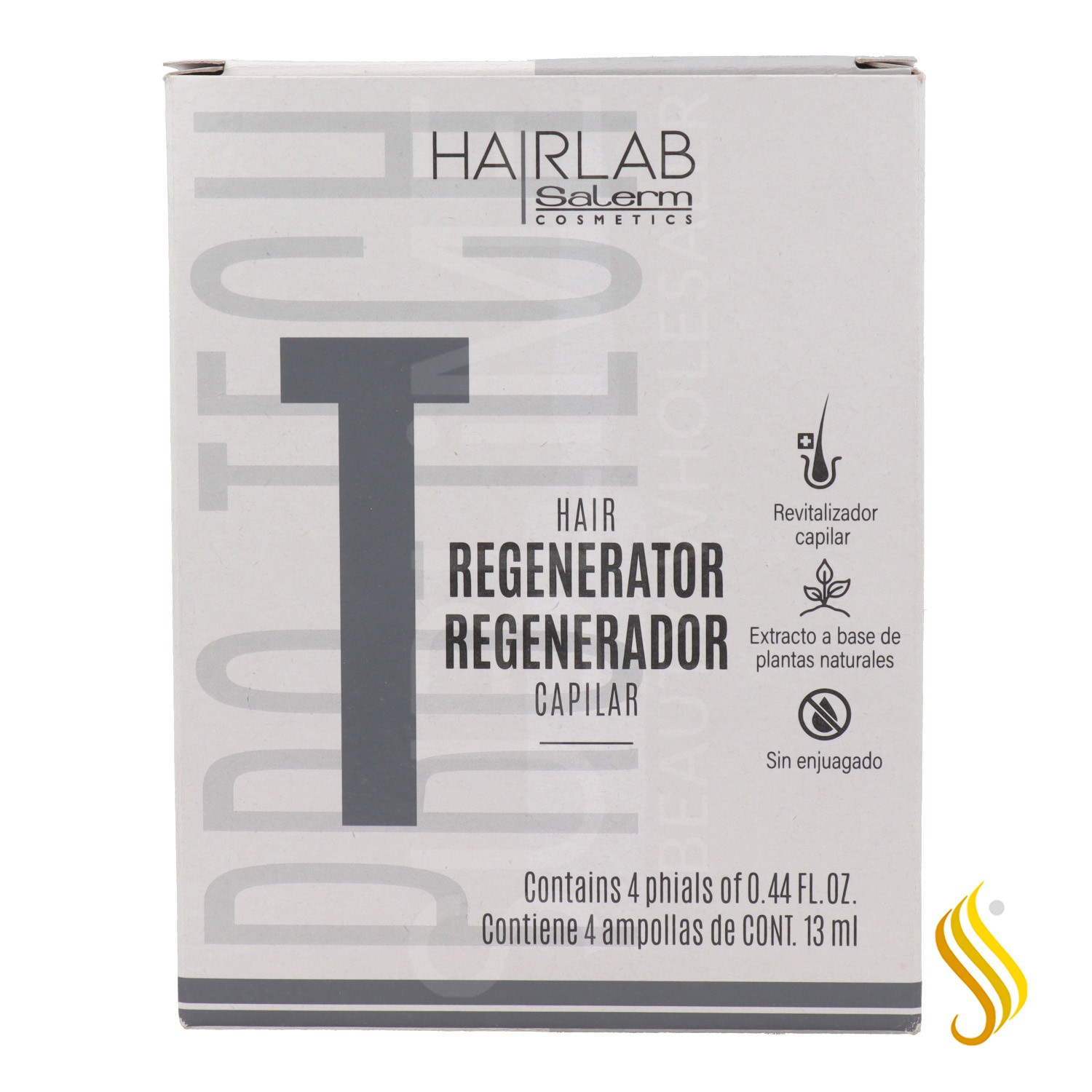 Salerm Hairlab Ampoules Capilaires Régénératrices 4X13 ml.
