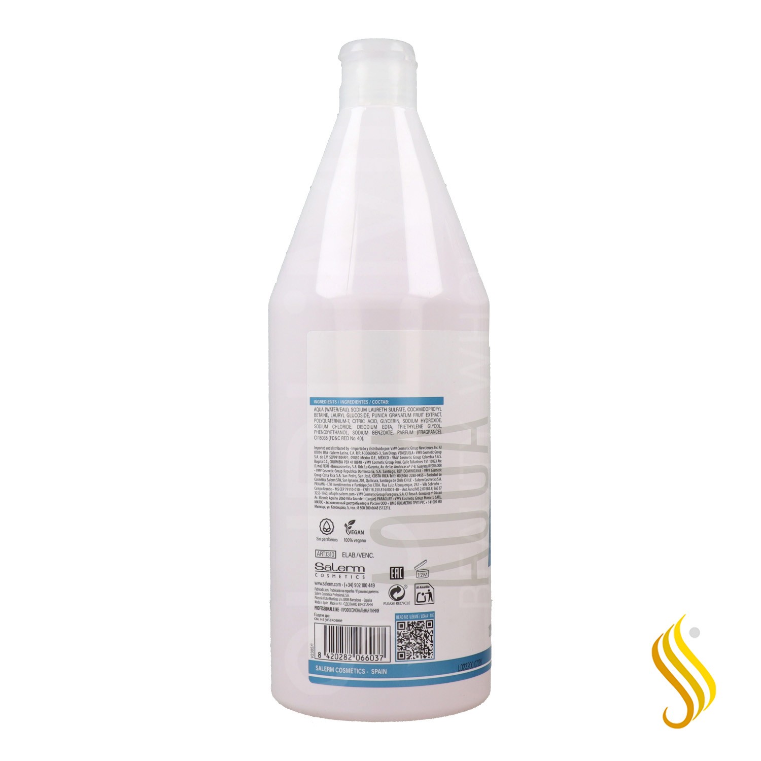 Salerm Hairlab Grenade Shampooing 1000 ml.
