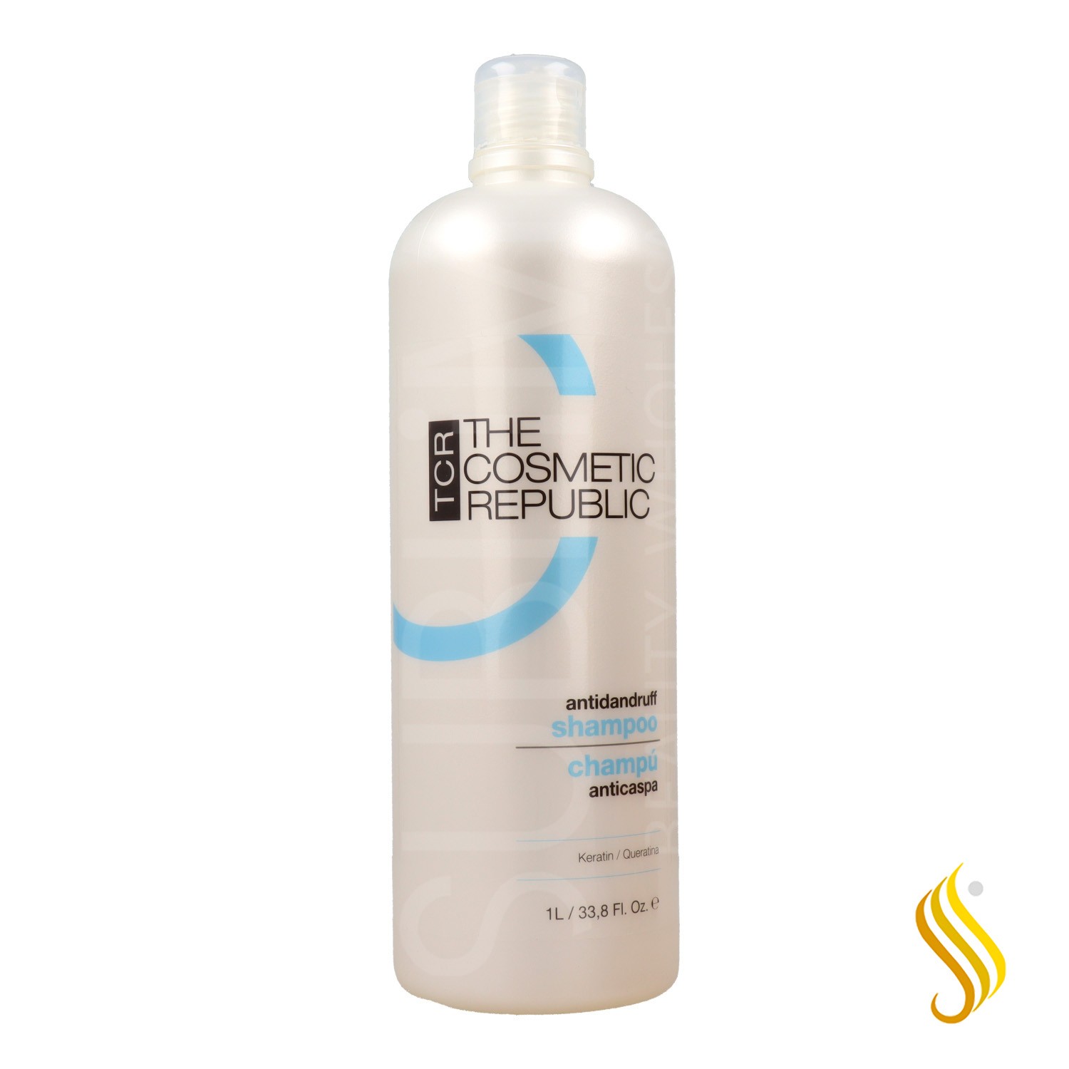 The Cosmetic Republic Shampoo Dandruff 1000 Ml (zinc Piritiona)