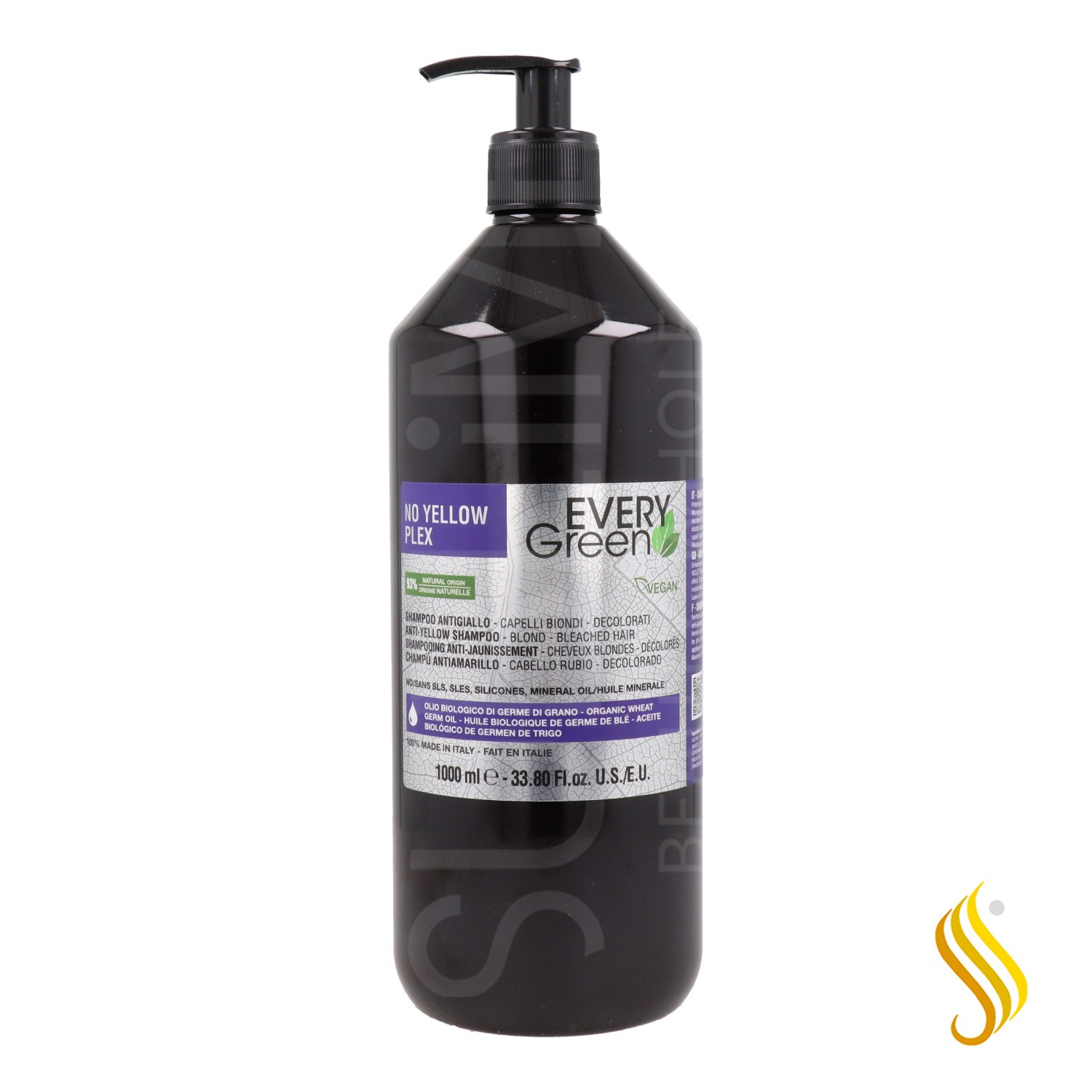 Dikson Shampoo Everygreen Sem Amarelo Plex 1000 ml