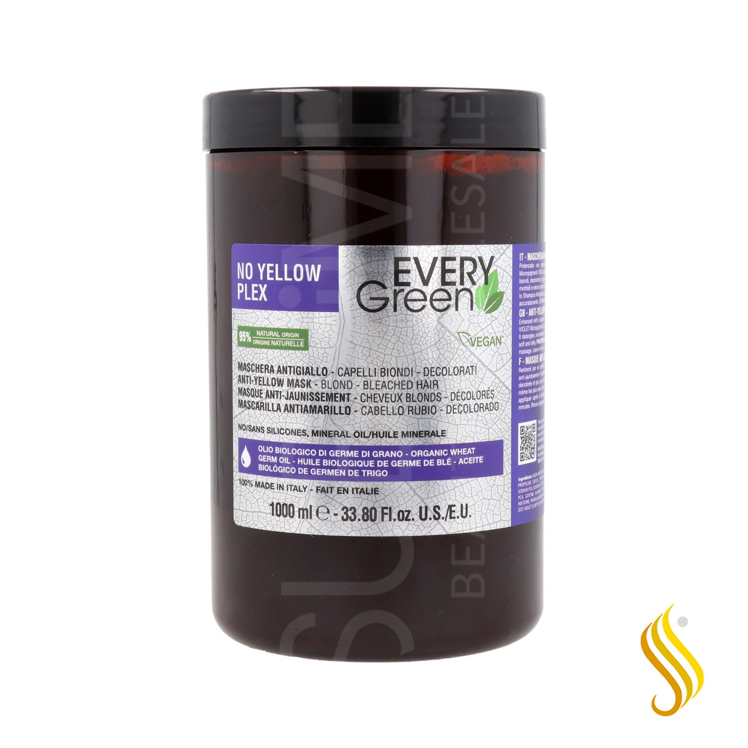 Dikson Máscara Everygreen Sem Amarelo Plex 1000 ml
