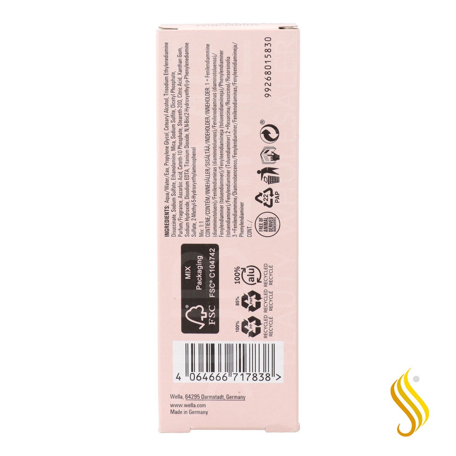 Wella Shinefinity 010/6 60 ml.