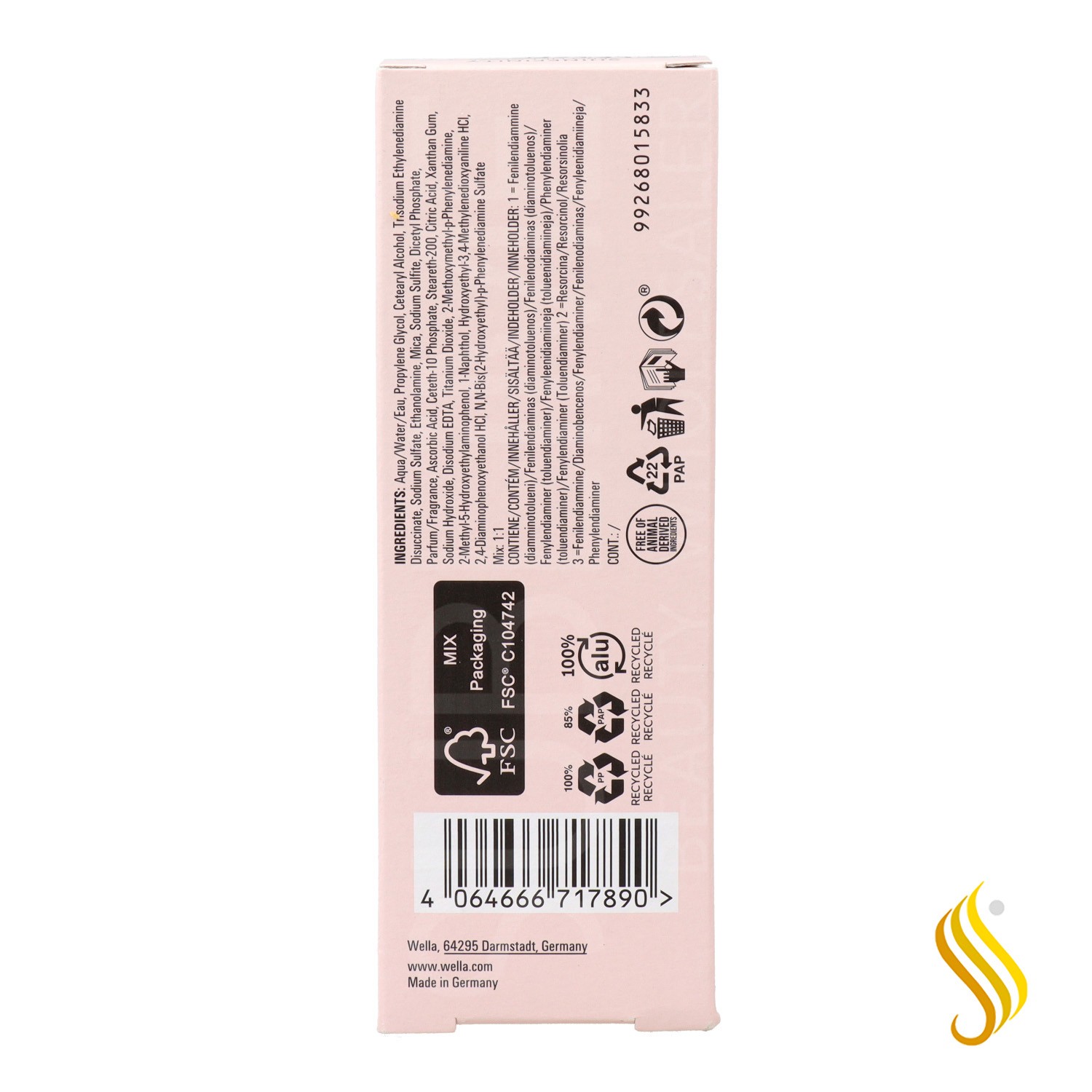 Wella Shinefinity 010/8 60 ml.
