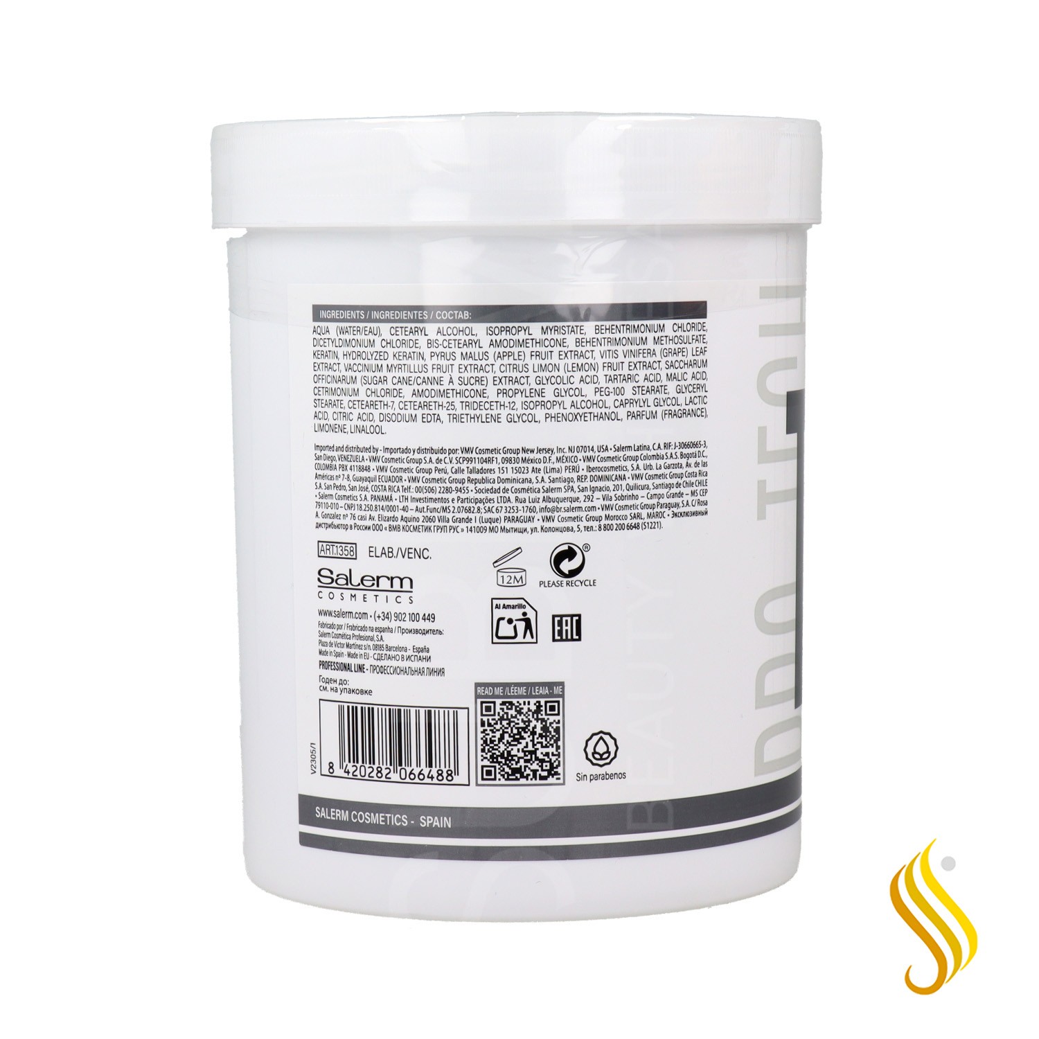 Salerm hairlab Masque Scellant 1000 ml