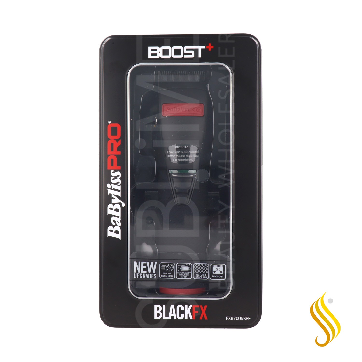 Tondeuse Babyliss Boost Noir Et Rouge