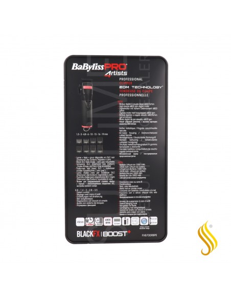 Tondeuse Babyliss Boost Noir Et Rouge