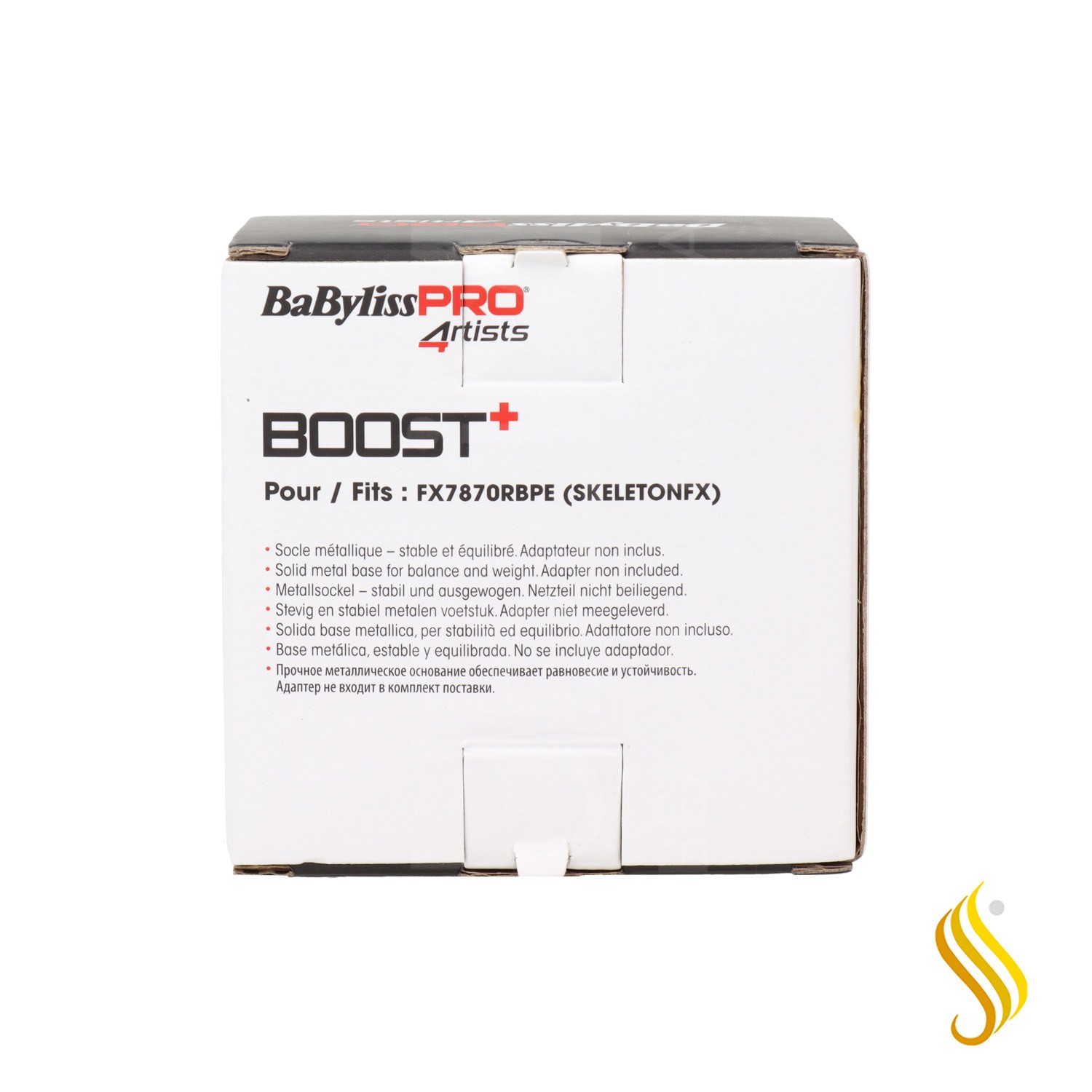Babyliss Base Boost Squelette Noir Et Rouge
