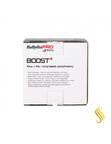 Babyliss Base Boost Squelette Noir Et Rouge