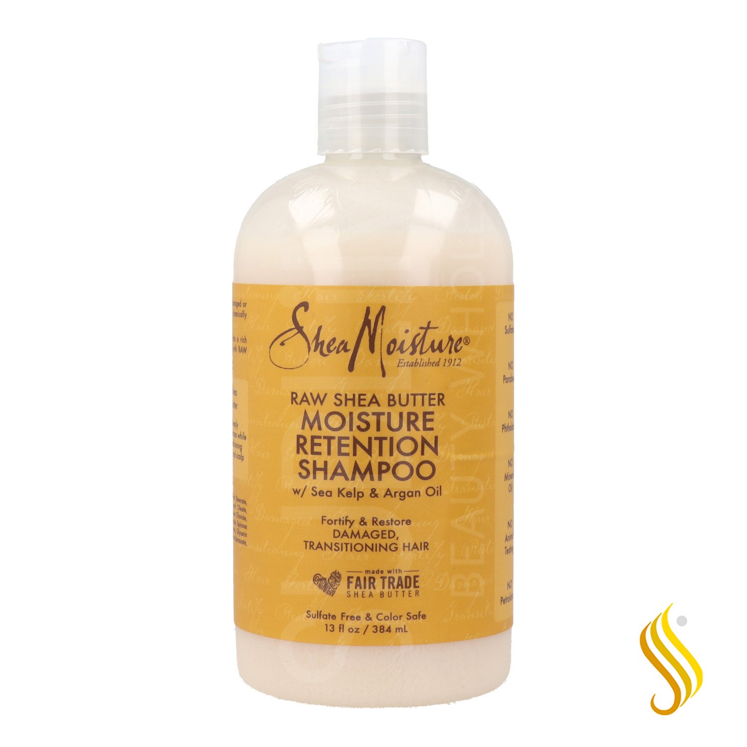 Shea Moisture Raw Shea Butter Shampooing Retention 384 Ml