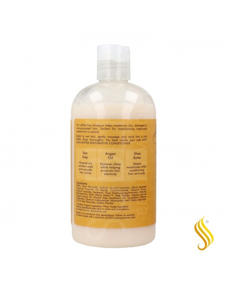 Shea Moisture Raw Shea Butter Xampu Retention 384 Ml