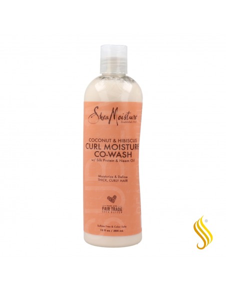 Shea Moisture Coconut & Hibiscus Co-Wash Conditionneur 354 ml/12Oz