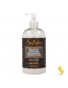 Shea Moisture African Black Soap Bamboo Charcoal Conditioner 384 ml/13Oz