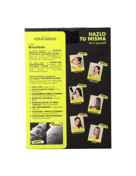 Kit de Suavização Placenta Life Keratimask