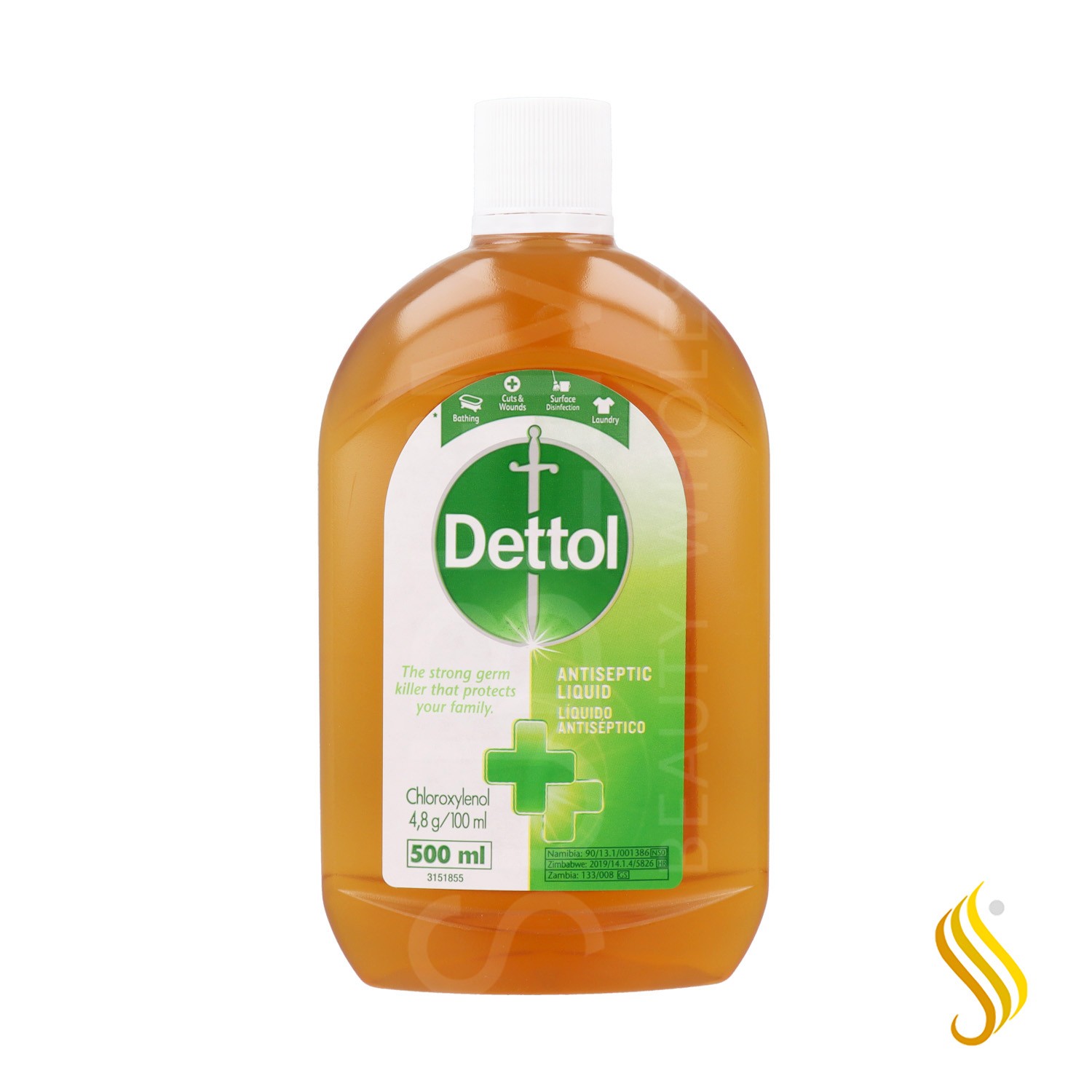 Liquide antiseptique Dettol 500 ml
