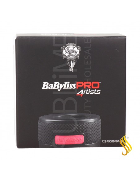 Base de carregamento preta e vermelha Babyliss Pro 4artists