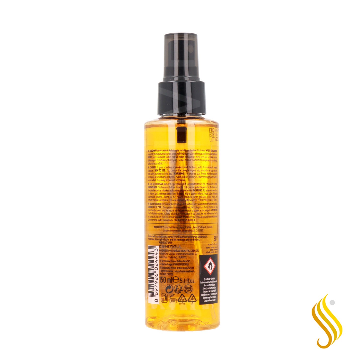Red One Colônia Spray Vulcânico 150 ml