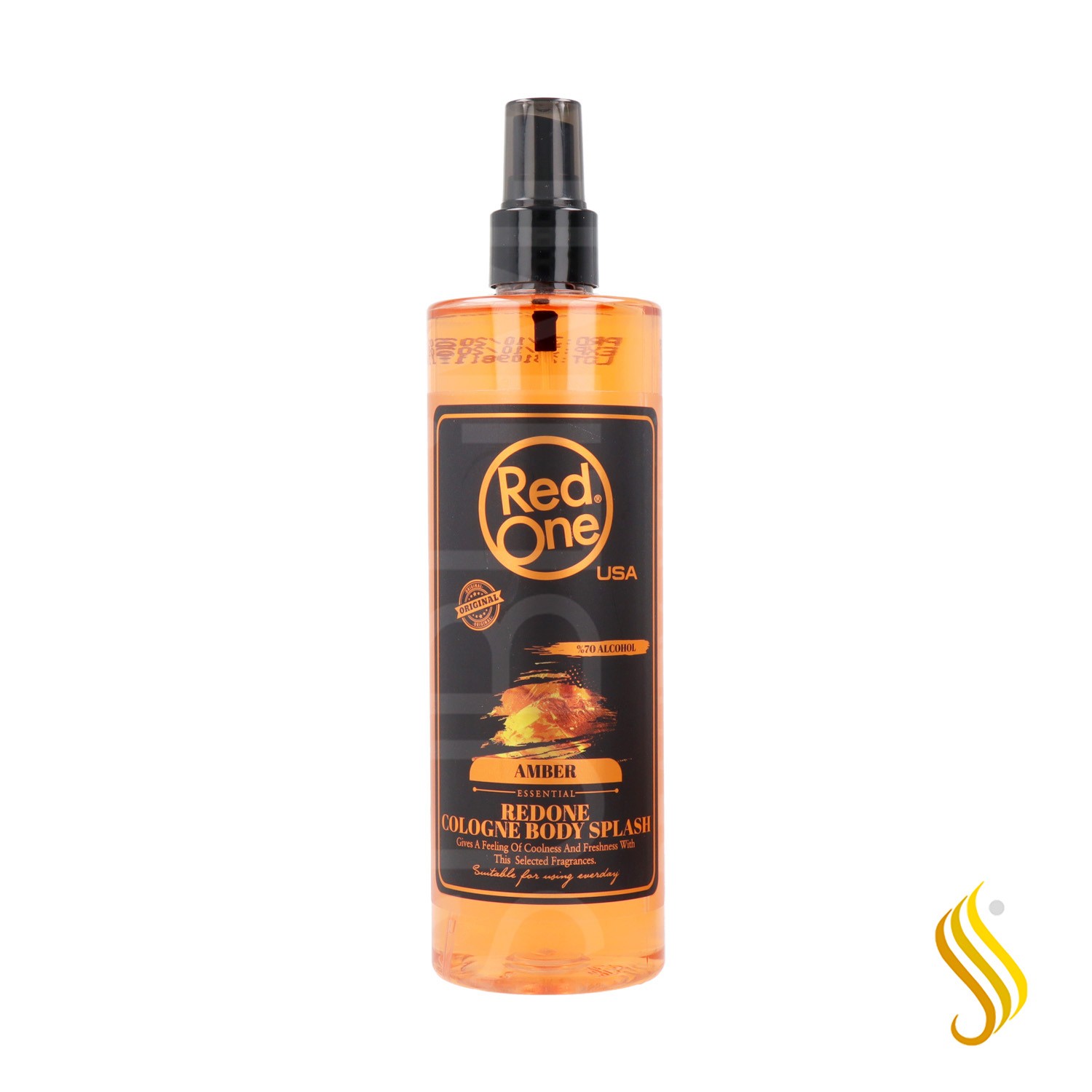 Red One Colônia Body Splash Âmbar 400 ml