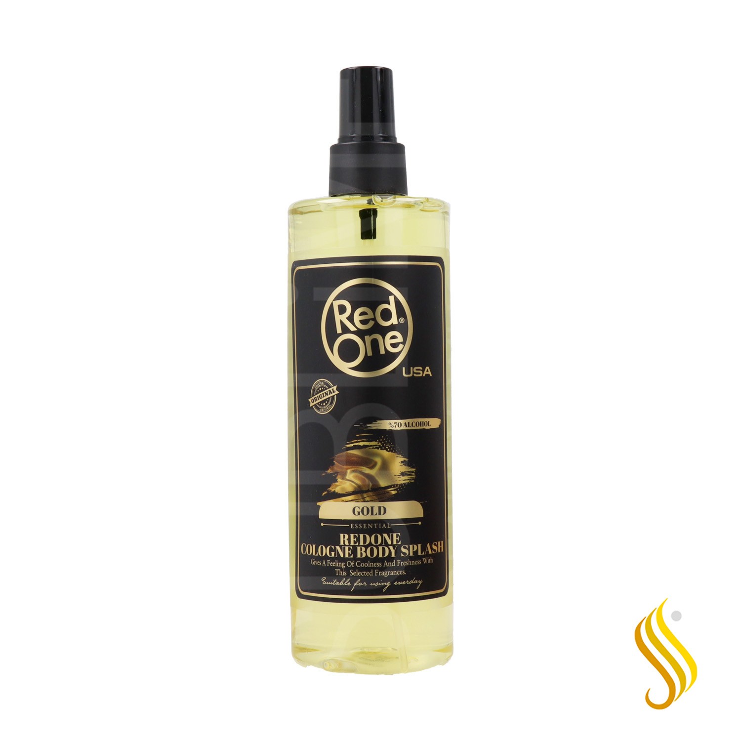 Red One Colônia Body Splash Ouro 400 ml