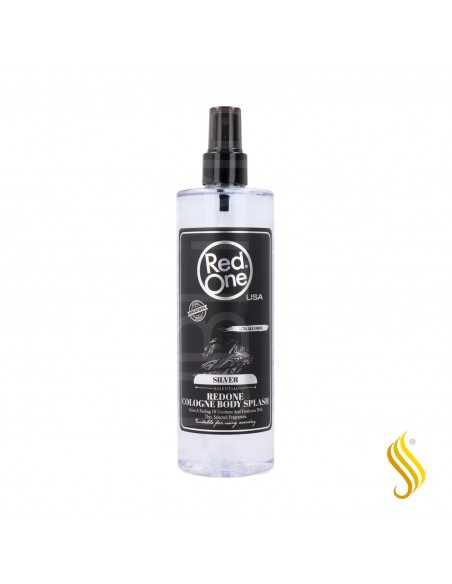 Red One Colônia Body Splash Prata 400 ml