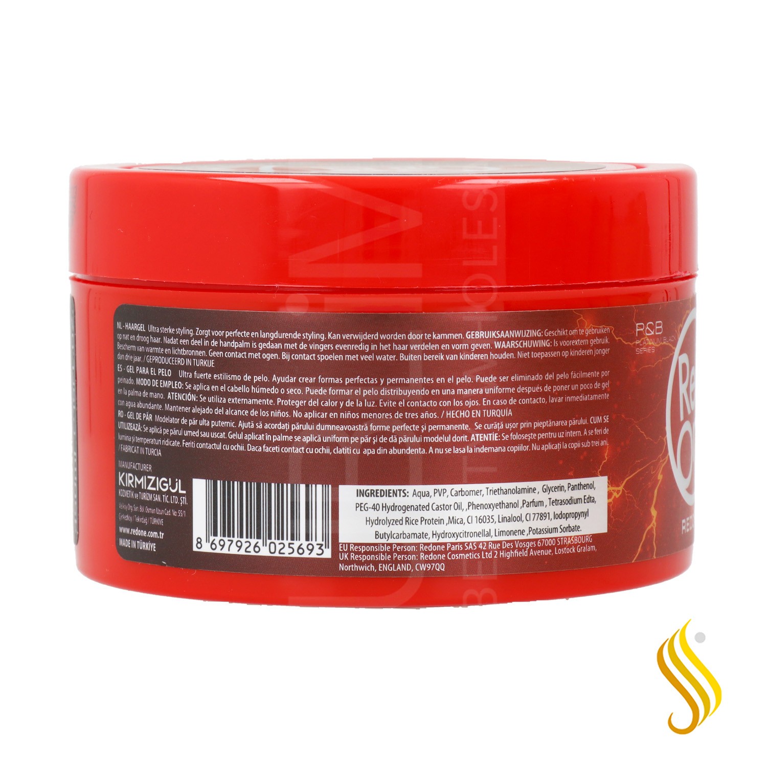 Red One Gel Capilar Magic Power Vermelho 450 ml