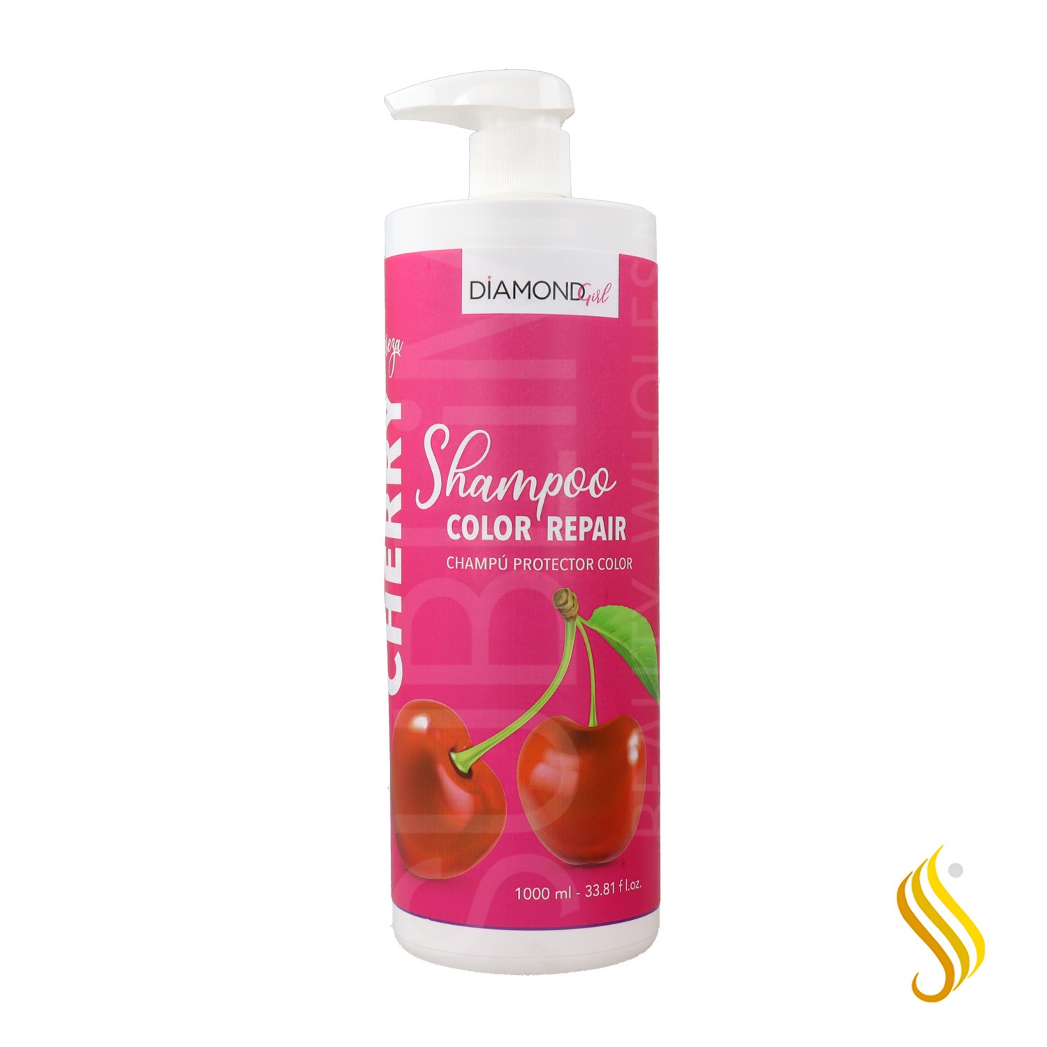 Diamond Girl Color Protect Shampoo Cereja 1000 ml.