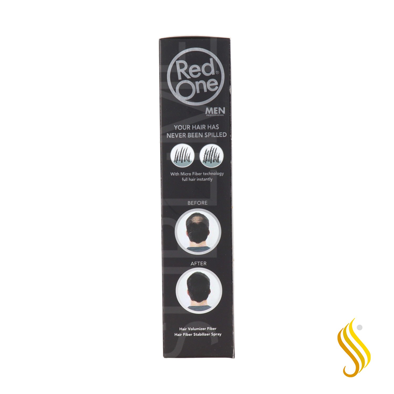 Red One Conjunto Tópico de Fibra Capilar Marrom 100 ml