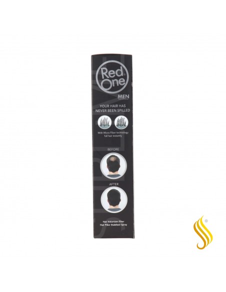 Red One Conjunto Tópico de Fibra Capilar Marrom 100 ml