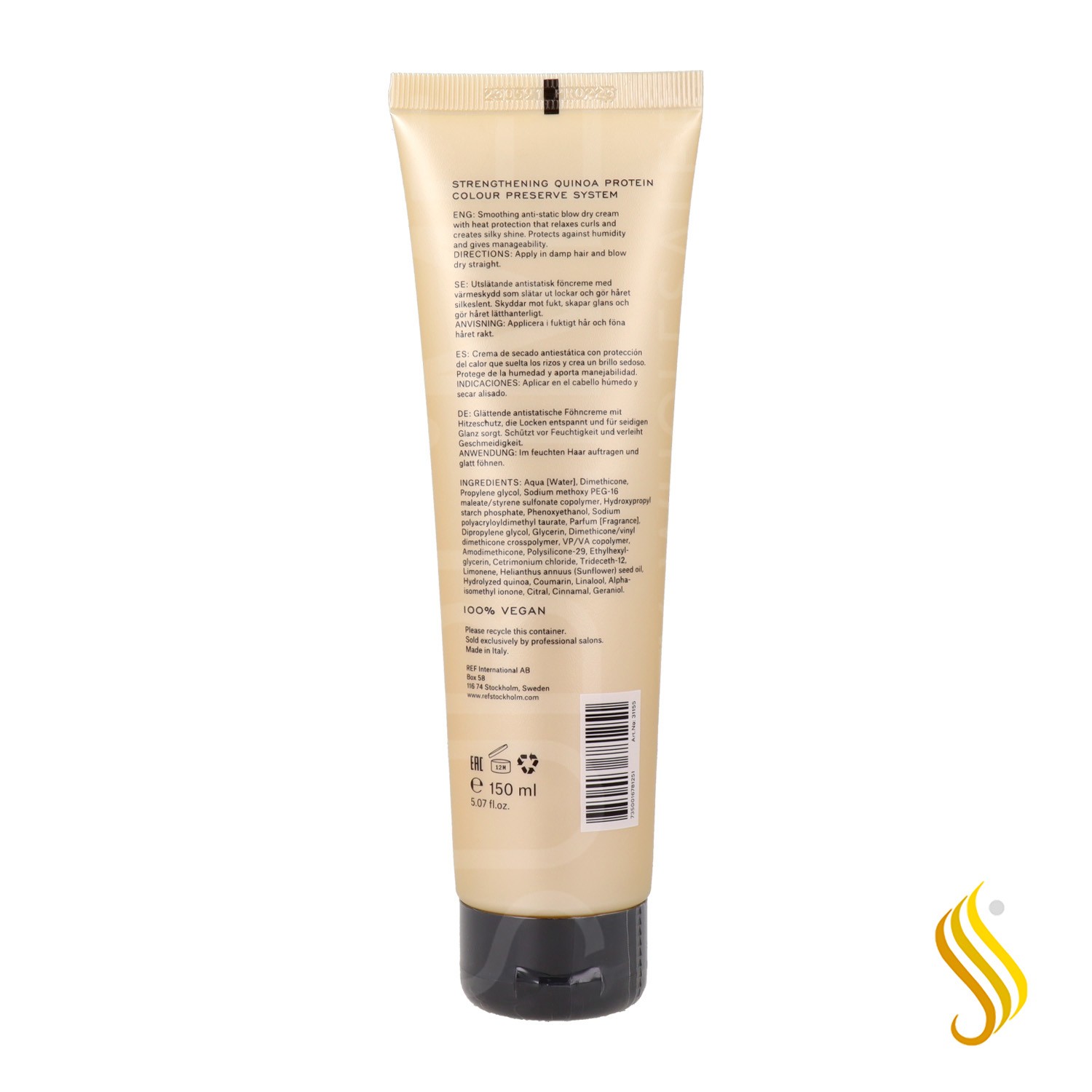 Ref Get It Straigh Creme (241) 150 ml