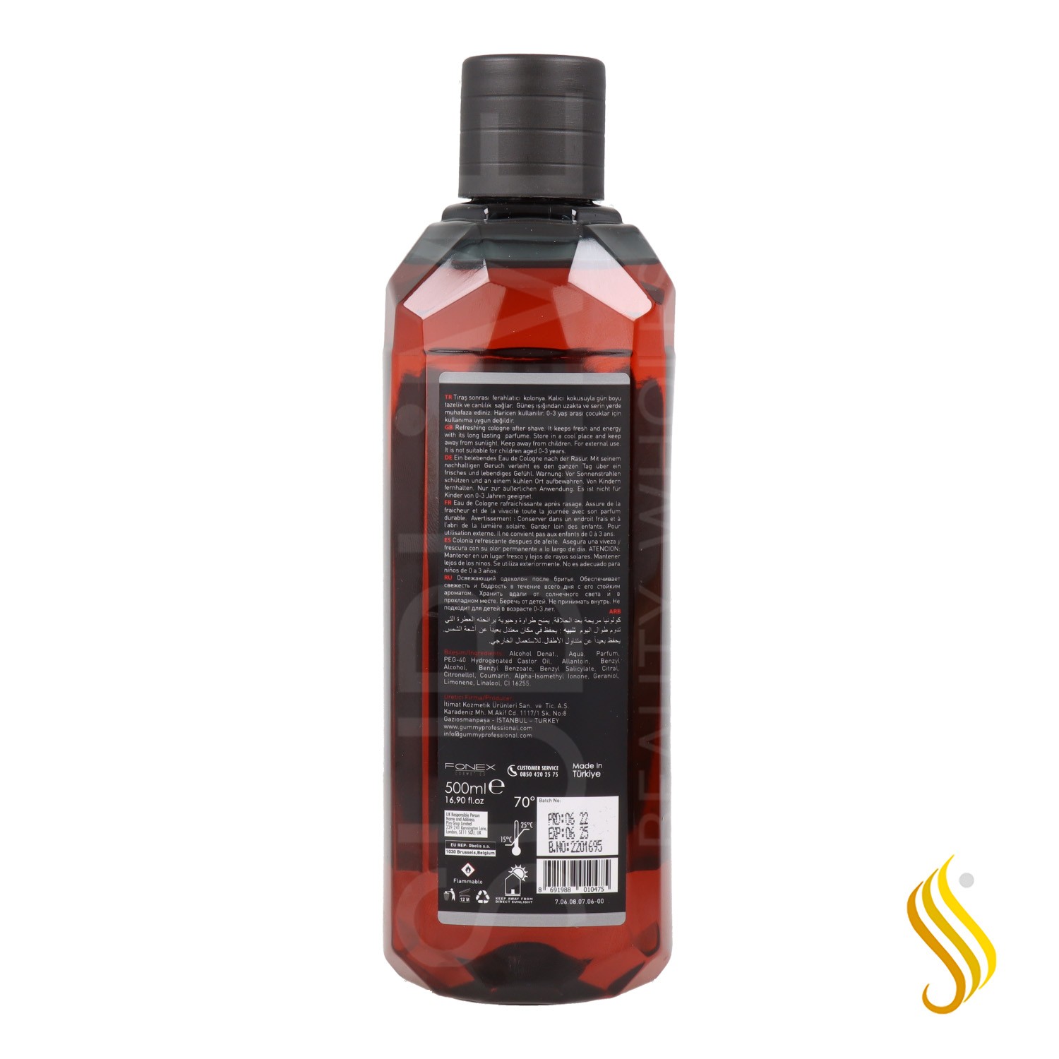 Gummy Barber Invite Cologne 500 ml
