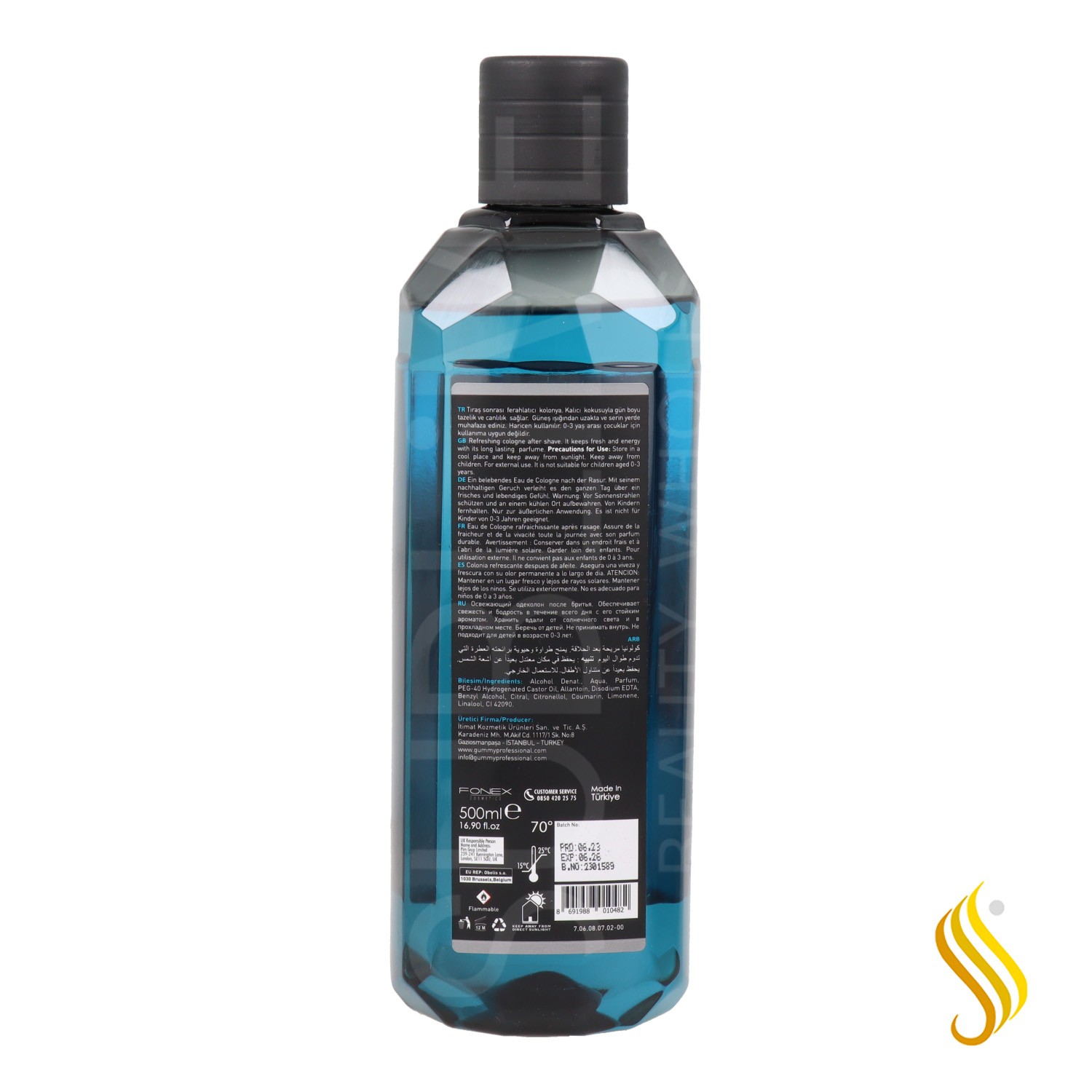 Gummy Barber Sabor Colônia 500 ml