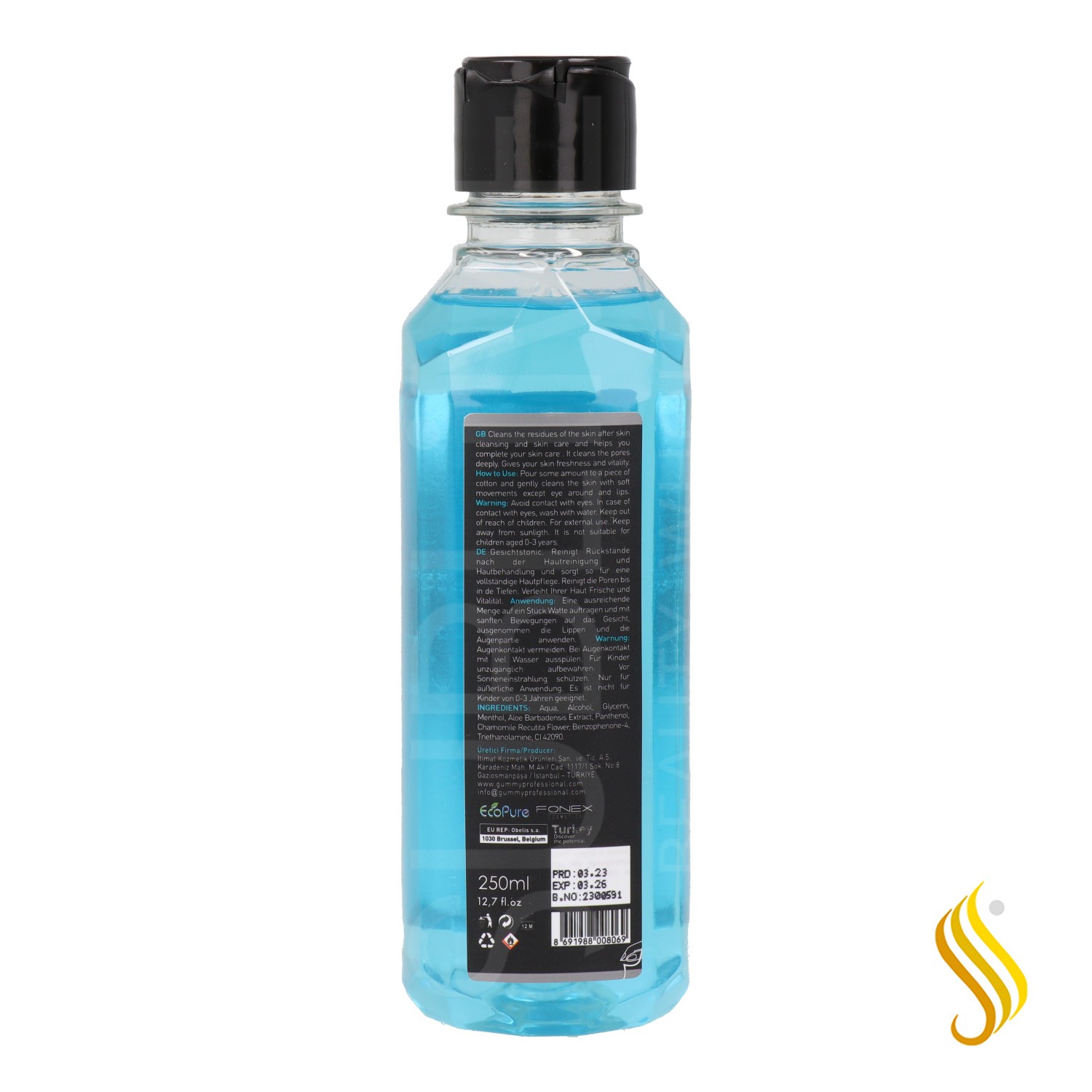 Gummy Face Tonic 250 ml