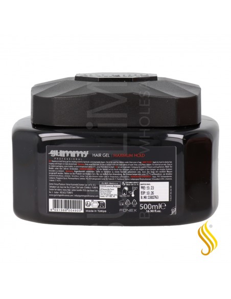 Gummy Hair Gel Maximum Hold 500 ml