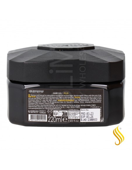 Gummy Hair Gel Plus 220 ml