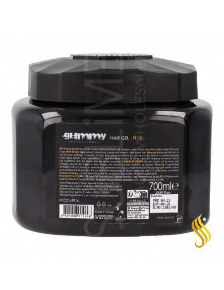 Gummy Hair Gel Plus 700 ml