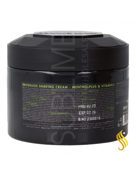 Crème de rasage gommeuse mentholée 300 ml